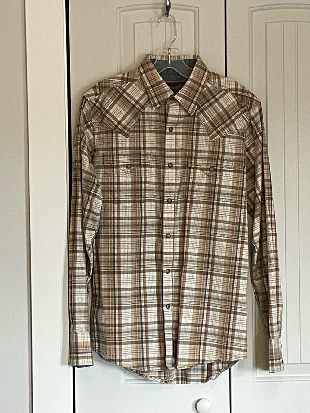 Wrangler retro pearl snap